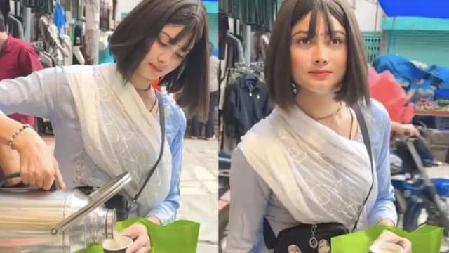 Beautiful Nepali Woman Tea Seller Caught Netizens Eyes