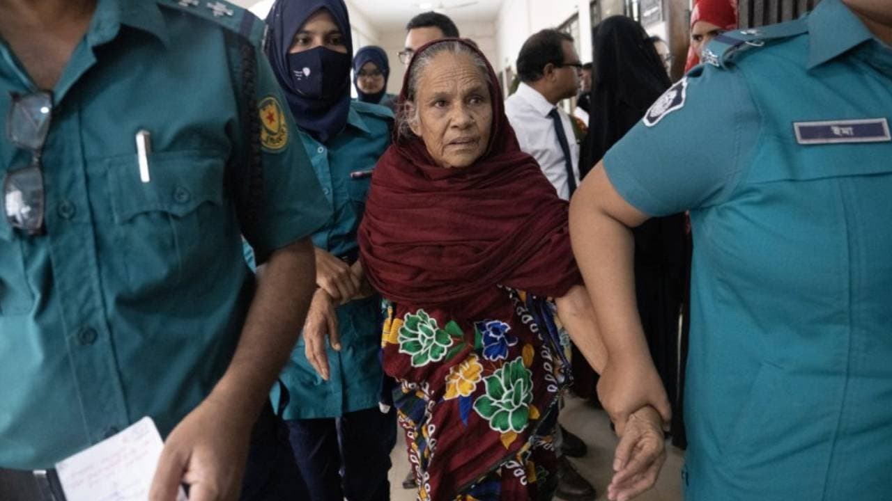 Sakina begum detained by Bangladesh police