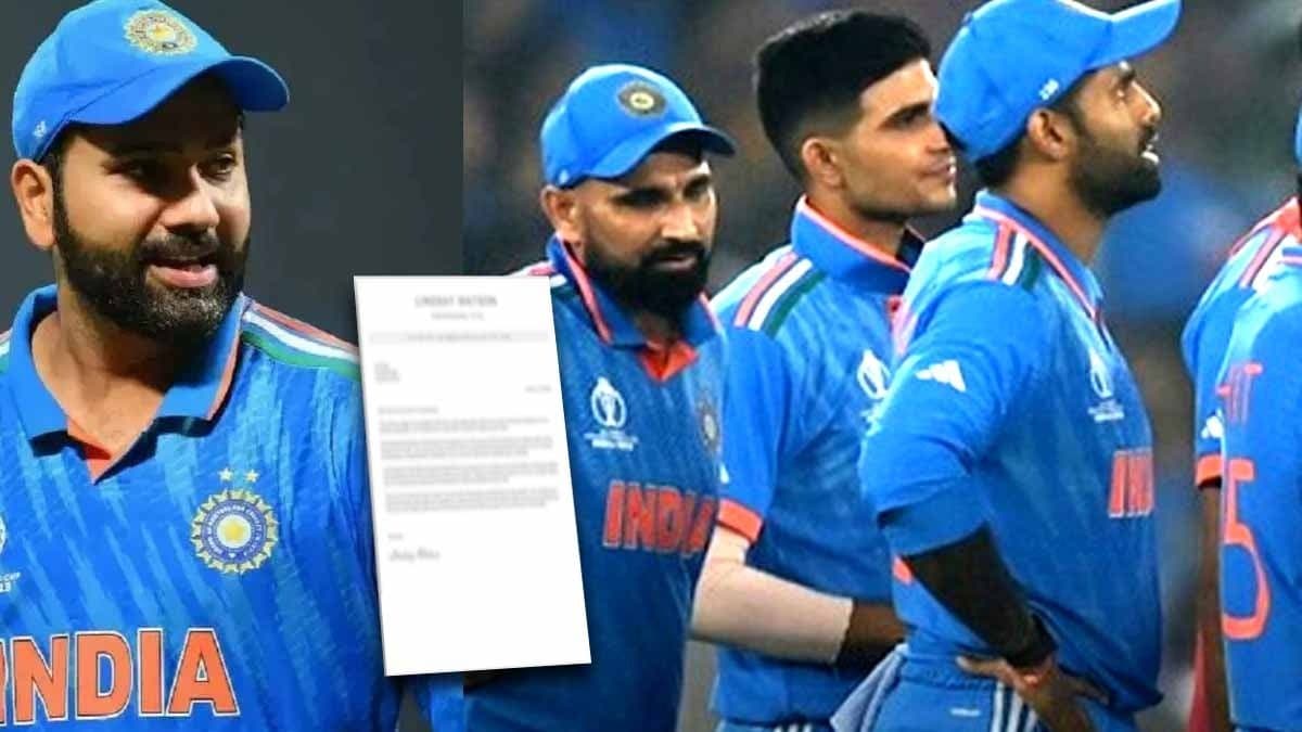 team india cricketers write a open letter to captain rohit sharma