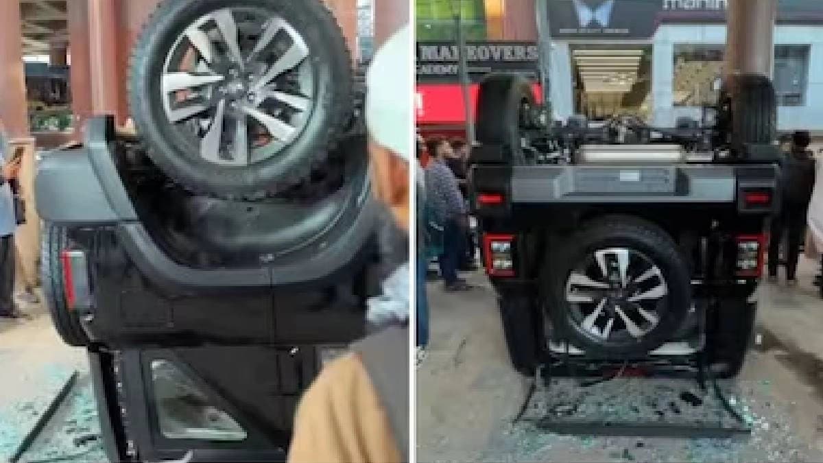 Delhi Woman Hits Accelerator Smashes SUV Through Showroom Soon After Buying It