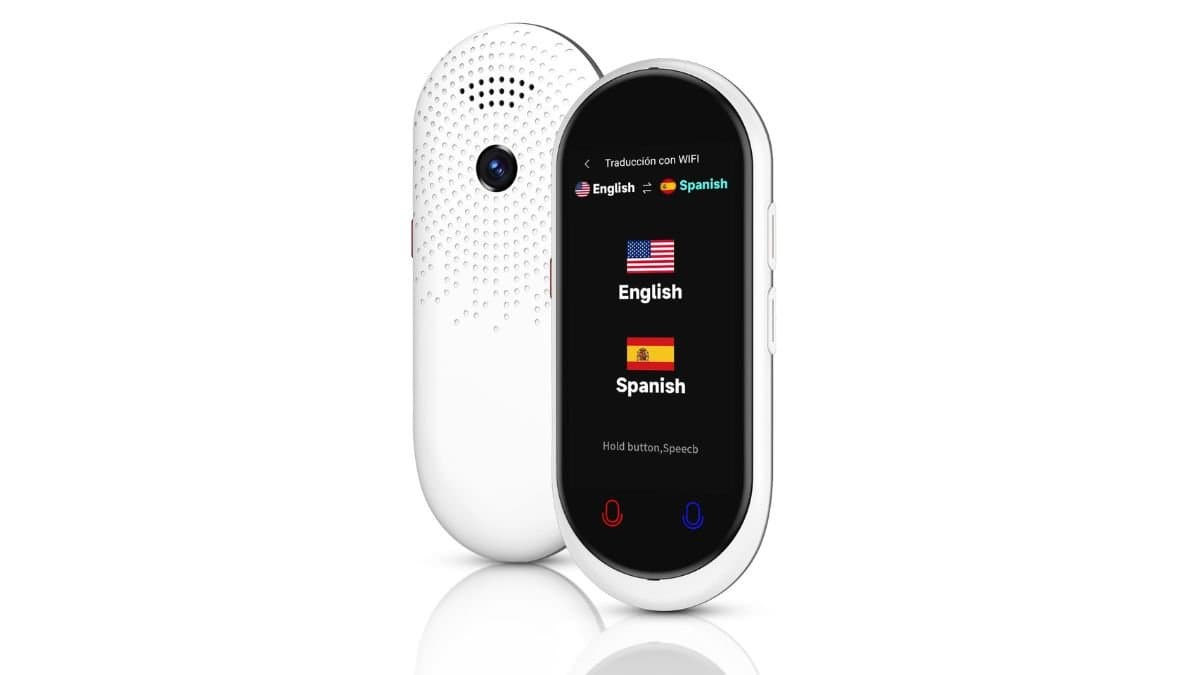 Enence the language translator is a gadget which is easily translate more over 60 langauge in a moment created by Japanese inventors lif