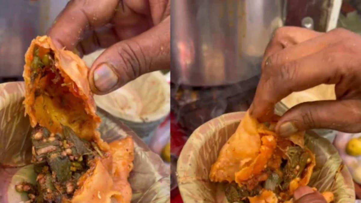 Have you ever tried Bhindi samosa check out this weird recipe