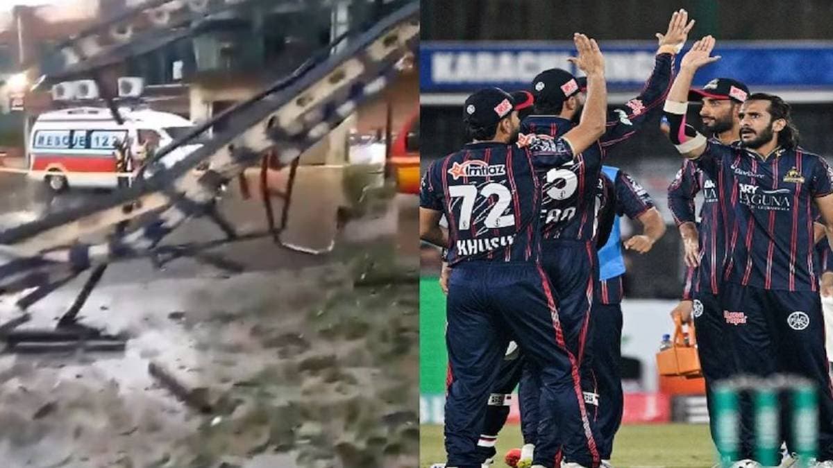 Drone strike damaged parts of Rawalpindi stadium and PSL match shifted to another place spt 