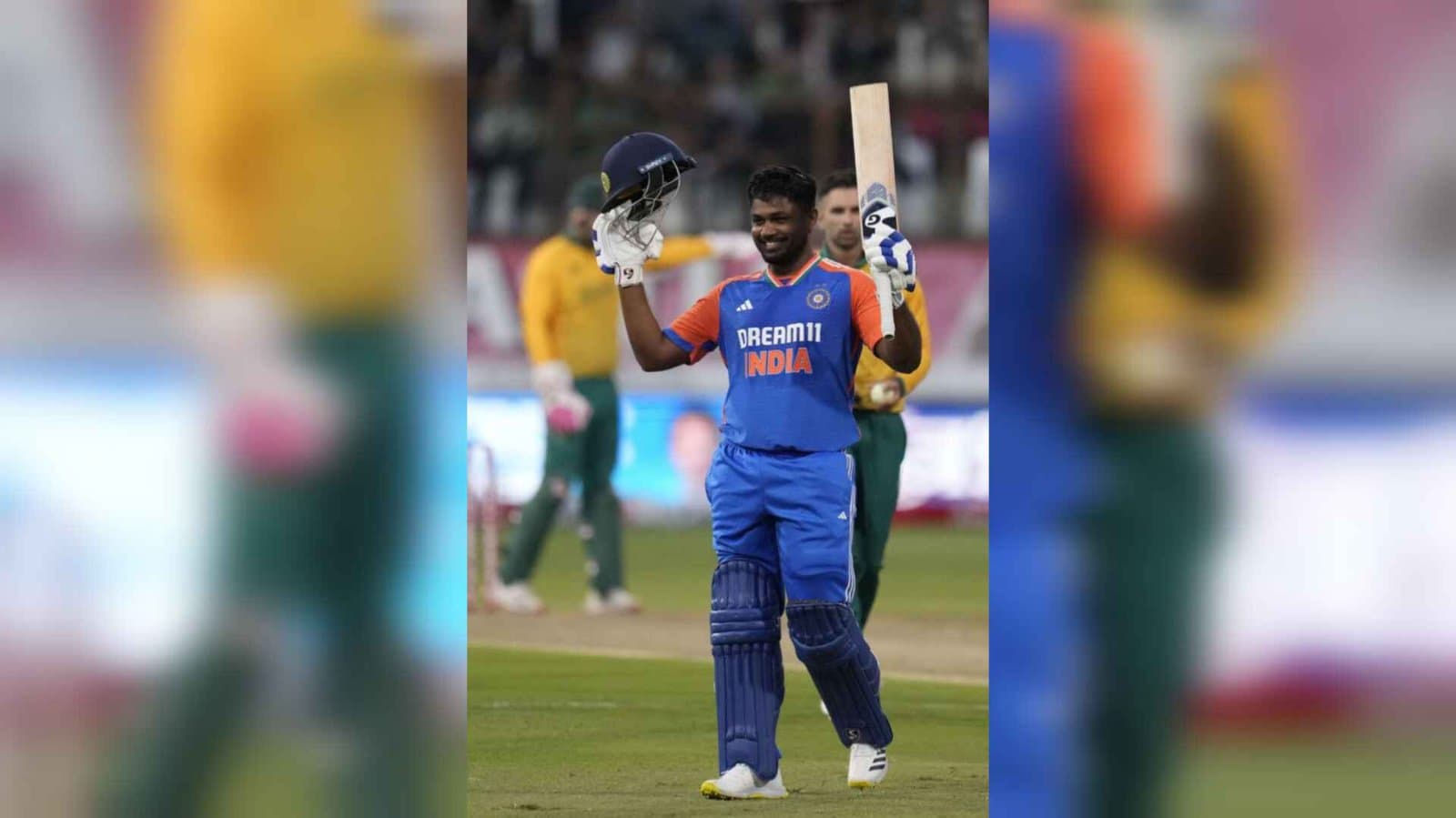 Sanju Samson's brilliant ton helps India take lead in T20 series against South Africa spt 