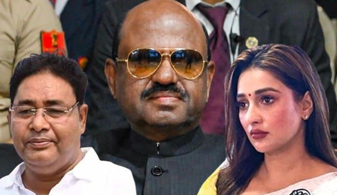 CV ananda bose sent letter to tmc mla sayantika banerjee and reyat hossain sarkar gnr