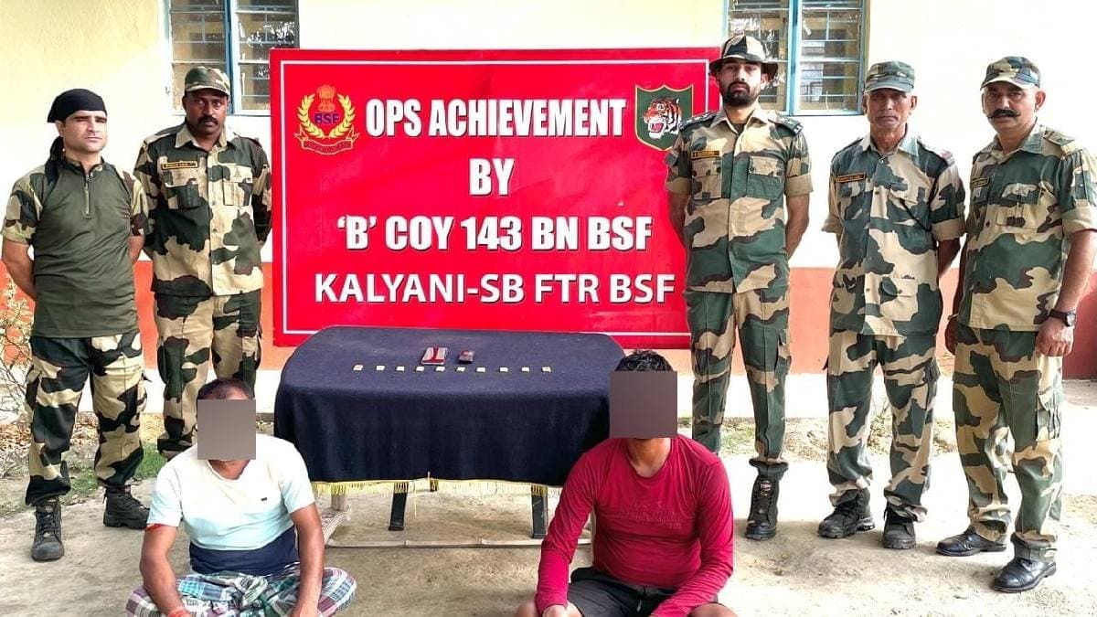 BSF foiled an attempt of cross border gold smuggling