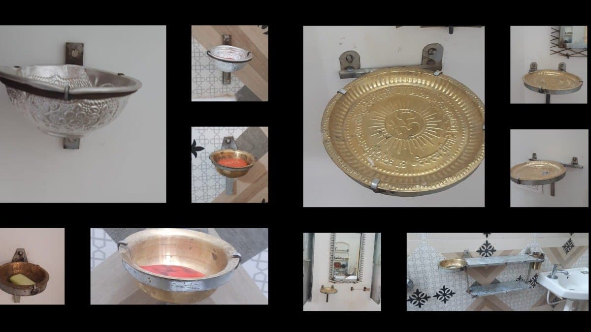 Designer Irani Mitra brings antique style home decor made from regular utensils and waste materials