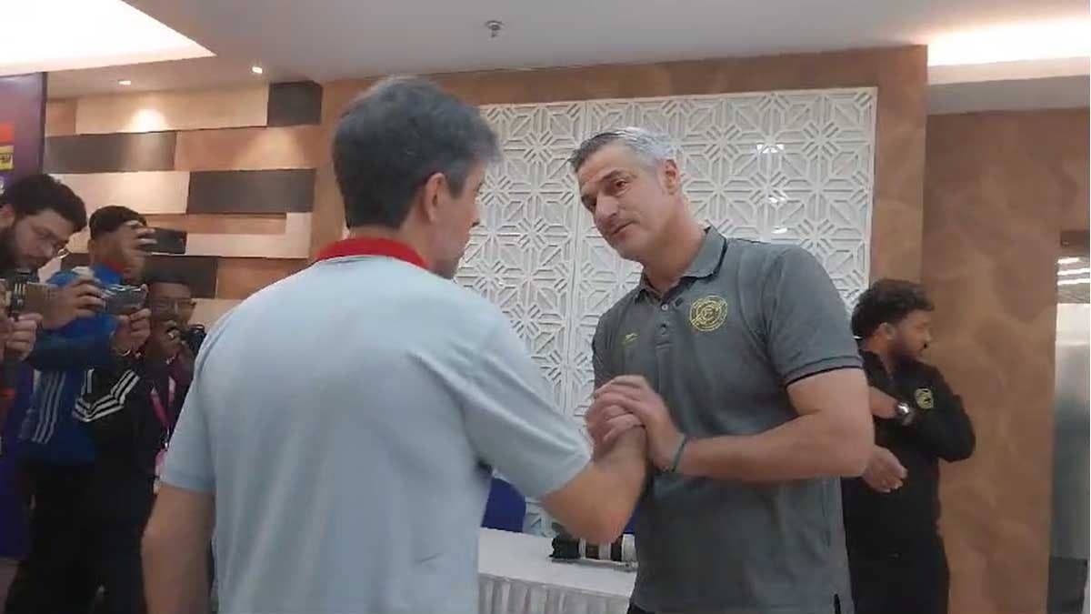 Punjab fc's Greek coach lauded Oscar Bruzon's strategy, depends on deputy sankarlal chakraborty spt 