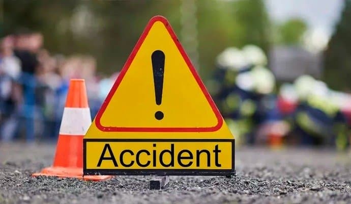 one police personnel dead in accident