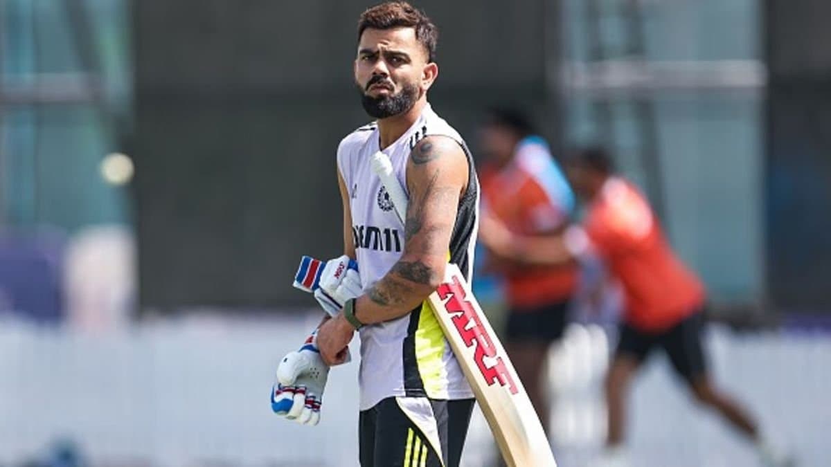  India vs Pakistan Champions Trophy 2025: Virat Kohli was seen with an ice pack on his left leg ahead of high voltage match spt 