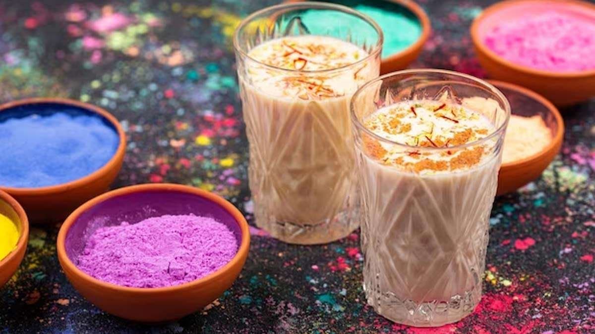 Holi 2025: recipe of Holi drink thandai