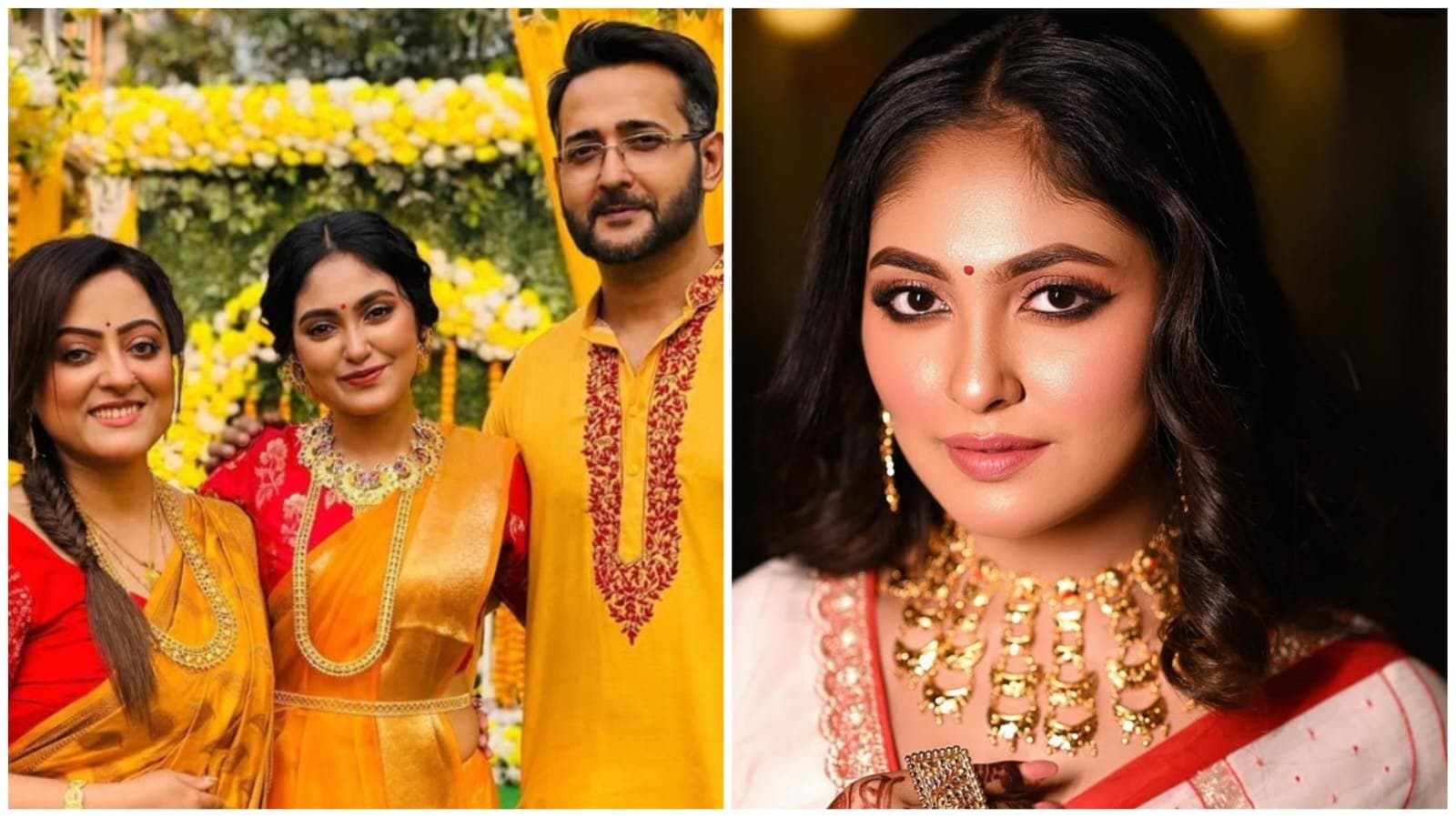 Jagadhatri framed Actress Priyantika Mukherjee got engaged 