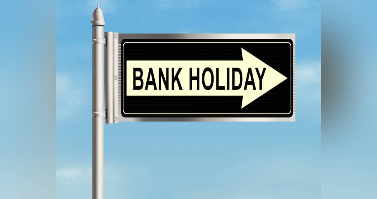 which days will banks be closed in March 2025