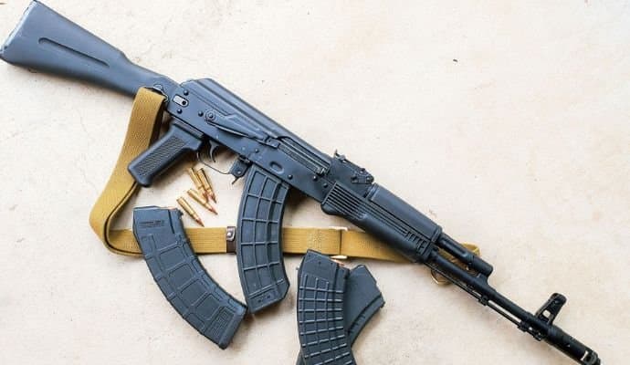  1000 AK 103 rifles arrived in the state, will be handed over to the Jangalmahal police