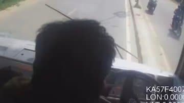 Bengaluru bus driver dies of heart attack while driving gnr 