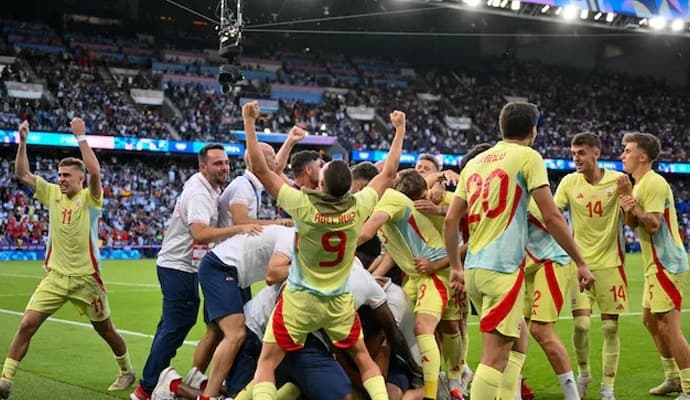 spain beats france to win gold in olympics football spt