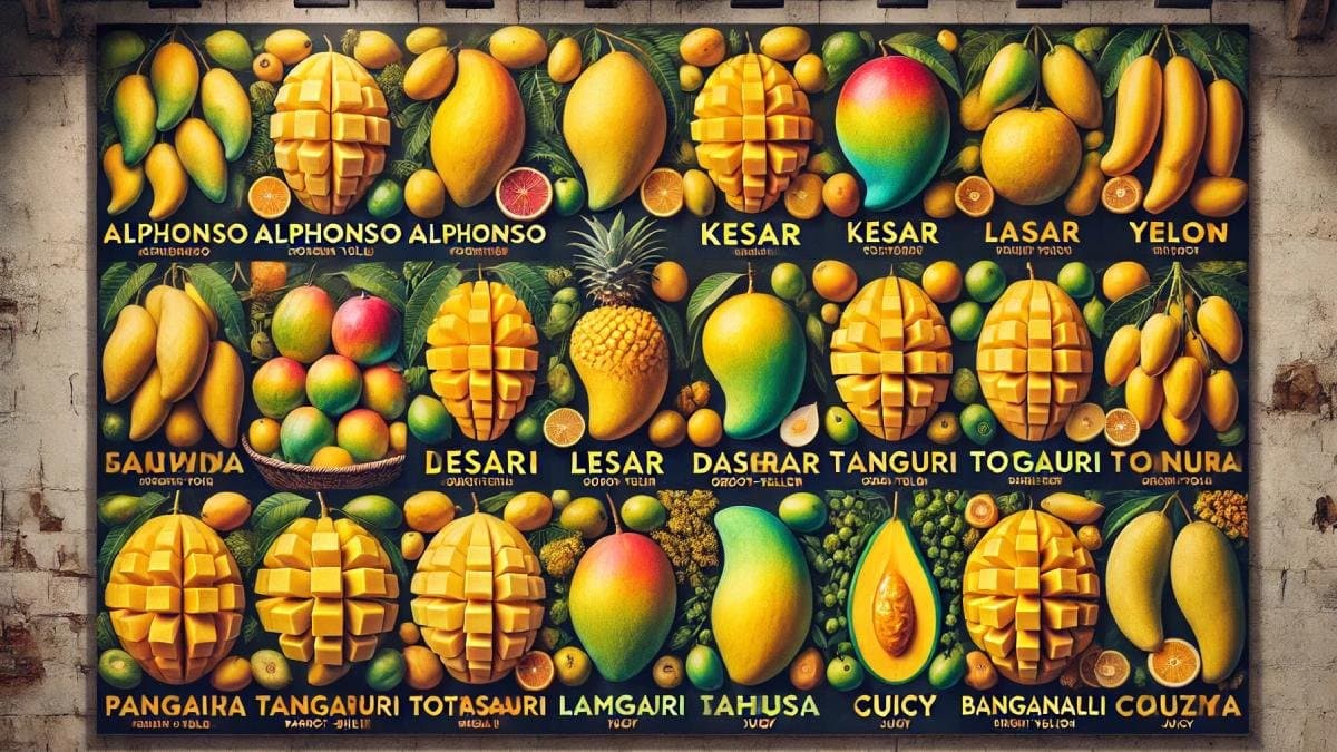 Ten famous mangoes in India