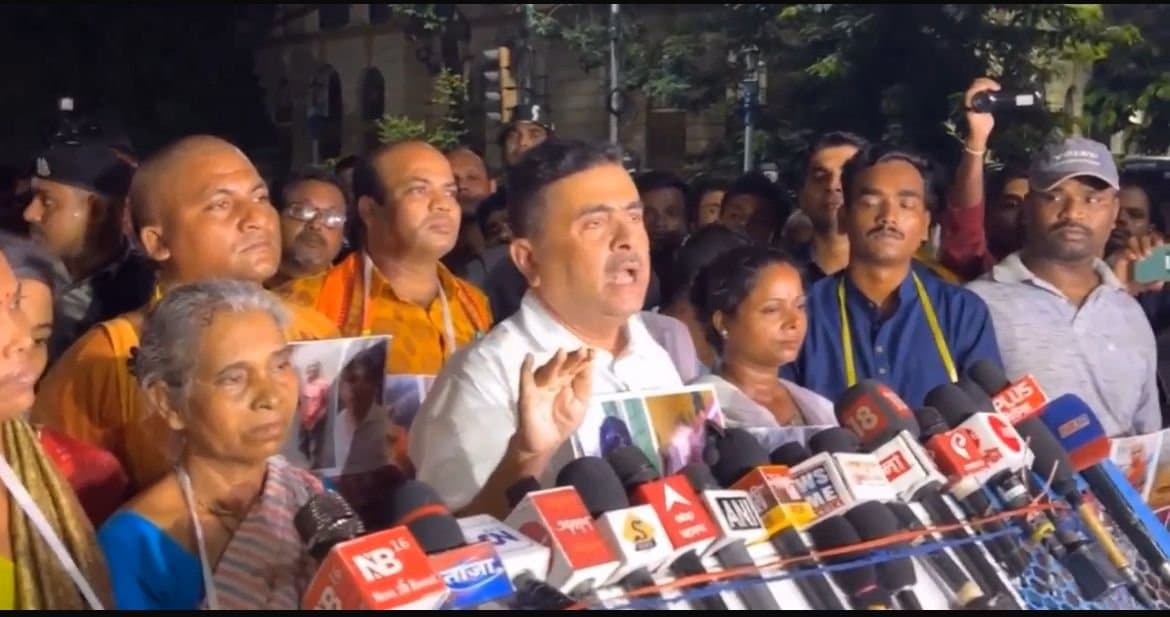 Suvendu Adhikari met governor CV Ananda Bose