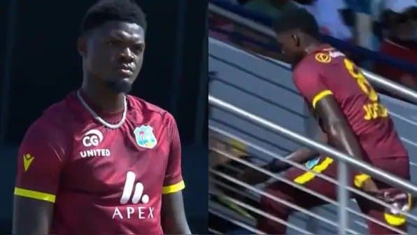 Tension Explodes as Alzarri Joseph storms off after tiff with Shai Hope spt