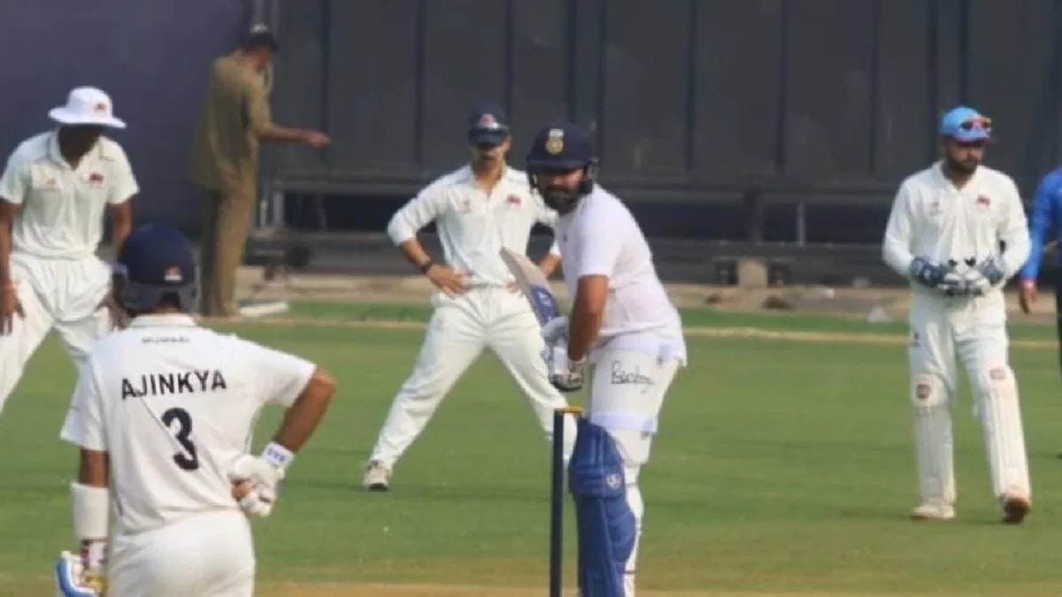 Rohit Sharma turns up for Mumbai Ranji Trophy team practice session spt