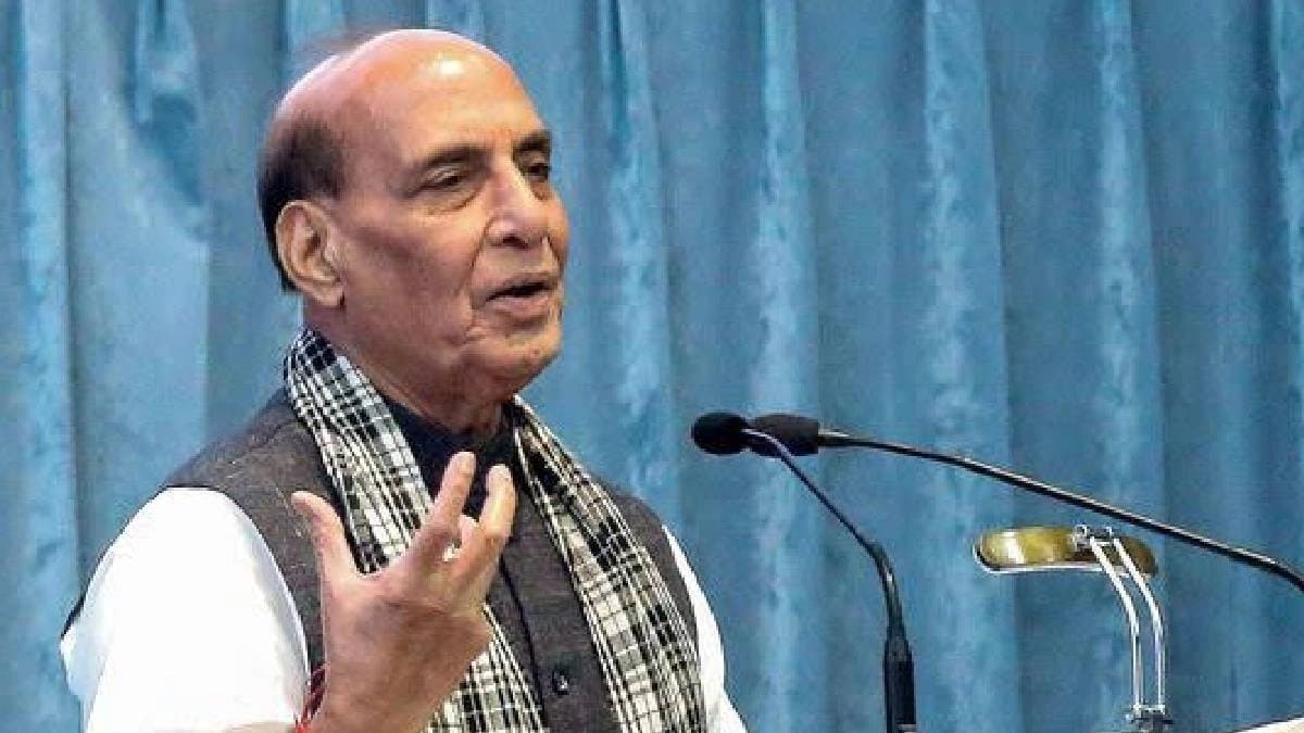Rajnath Singh mocks at trump