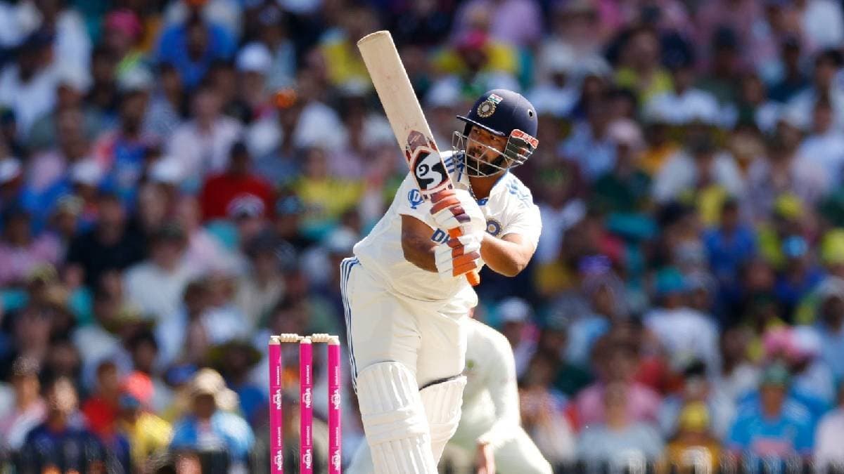 Border Gavaskar Trophy Risabh Pant Hits 50 in Sydney Test India vs Australia spt