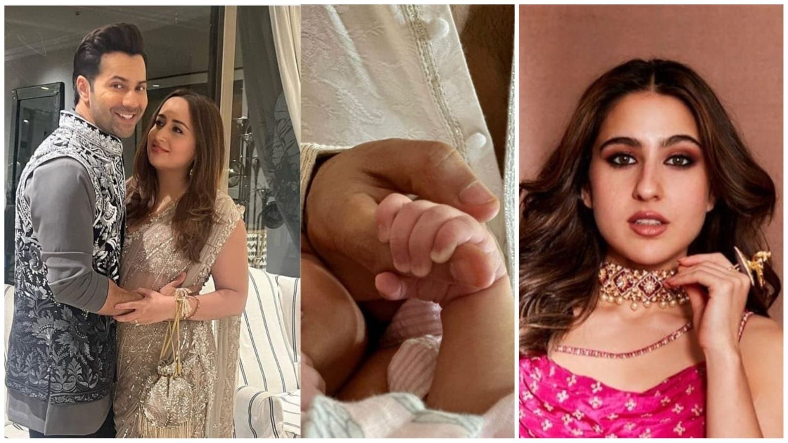varun dhawan finally reveals name of his daughter internet thinks sara ali khan Is dating model come politician arjun pratap bajwa ent