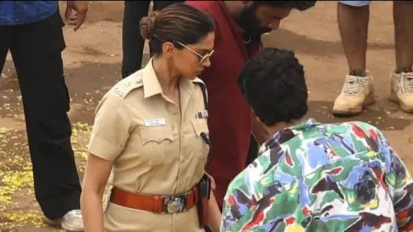Mom-to-be Deepika Padukone spotted on sets of  Singham Again, photos go viral