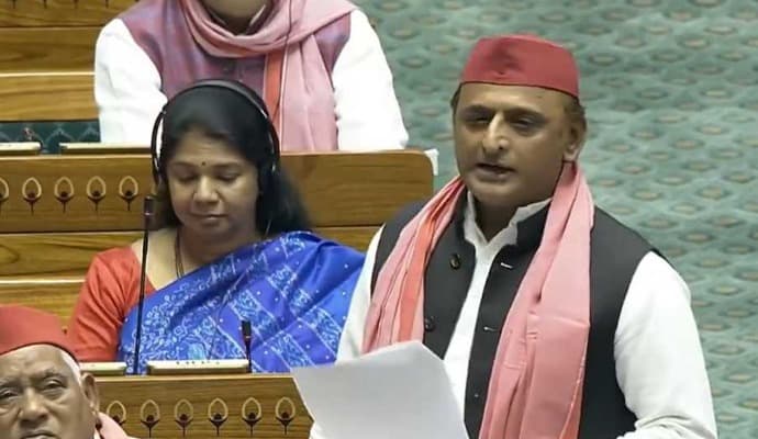 Akhilesh Yadav's 'defeated government' swipe at BJP
