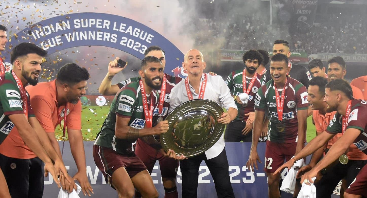 Mohun Bagan: হাবাসের 'মিডাস টাচ'এ লিগ শিল্ড চ্যাম্পিয়ন মোহনবাগান, ট্রফি নিয়ে দিমিত্রিদের ভিকট্রি ল্যাপ