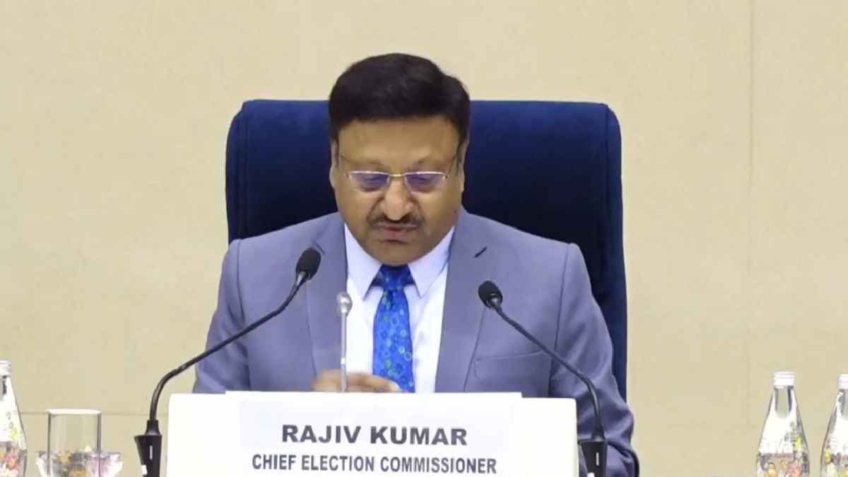 CEC Rajiv Kumar Go Viral Amid Delhi Election Dates Announcement gnr