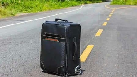 Police Found Woman Dead Body Stuffed In Trolley Bag In Hyderabad