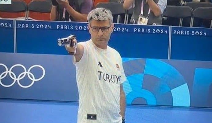 Turkey's viral Olympian Yusuf dikec invites Elon Musk to Istanbul spt 