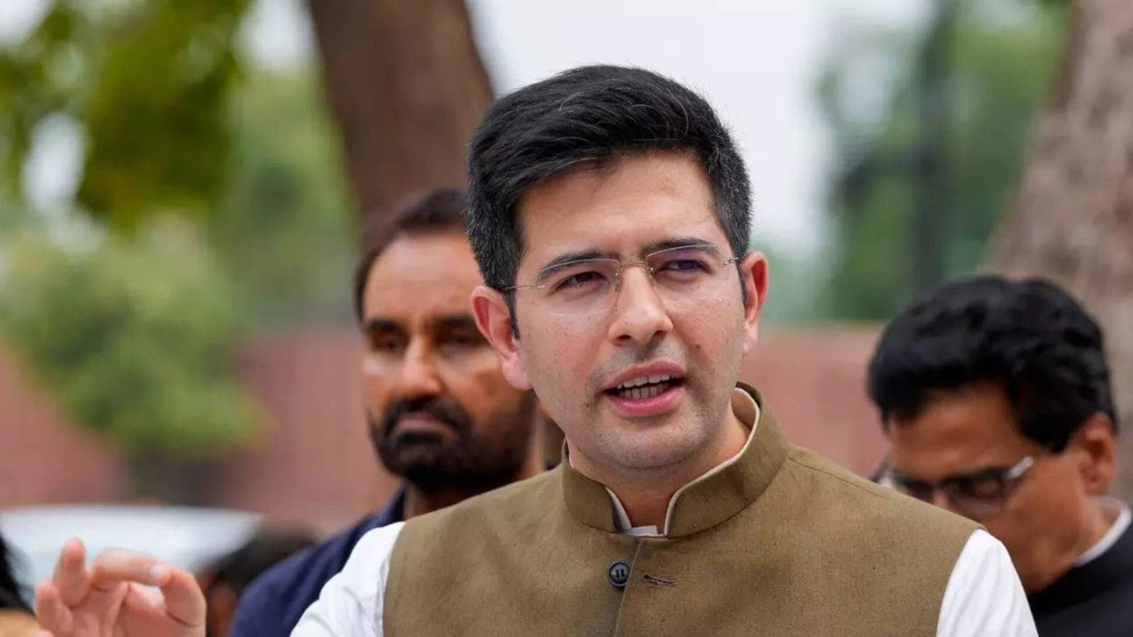 Raghav Chadha In UK For Surgery