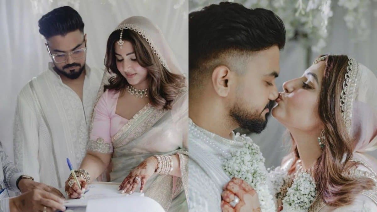 Actress Hina Khan married with her longtime boyfriend Rocky Jaiswal