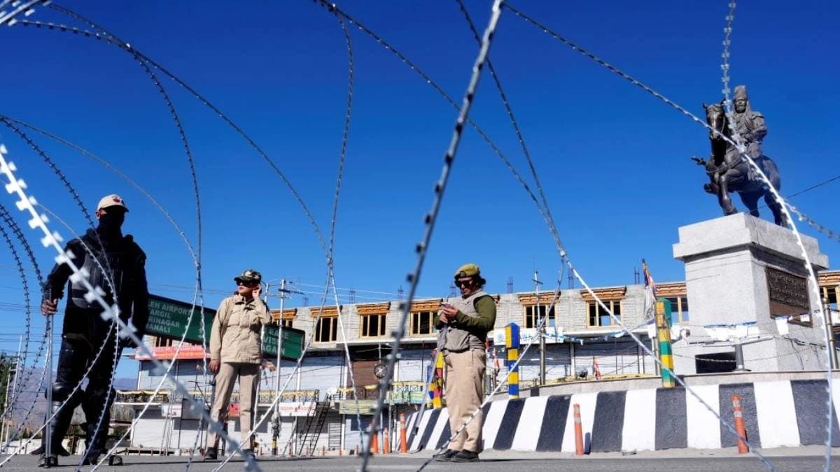 Ladakh police station behaved like BJP party office