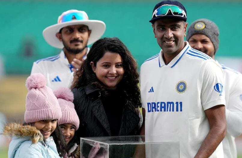 Ravichandran Ashwin wife posts cryptic message ahead of test series