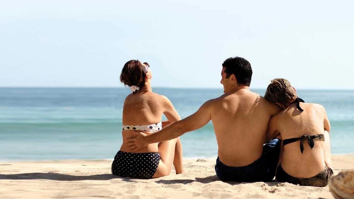 Woman who caught husband having Extra marital affair with best friend puts poster to protest