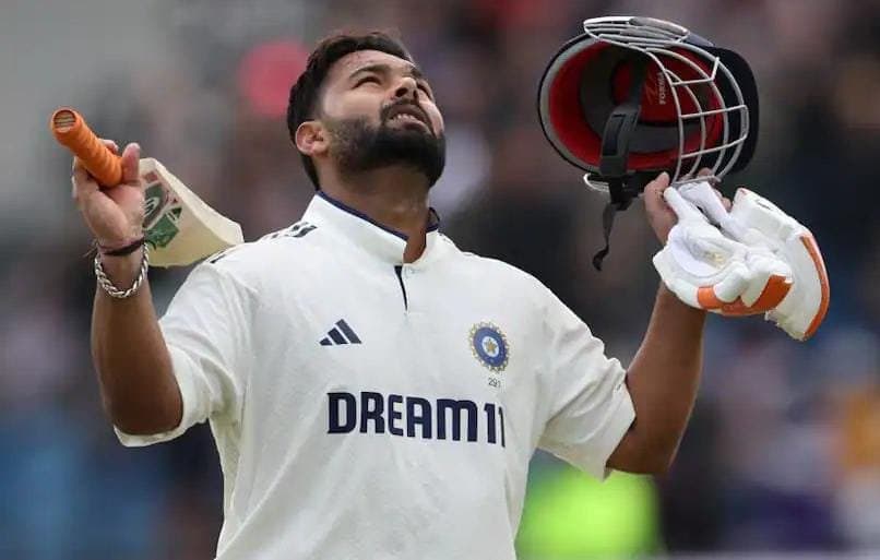Rishabh Pant reaches all time high in ICC Test Rankings 