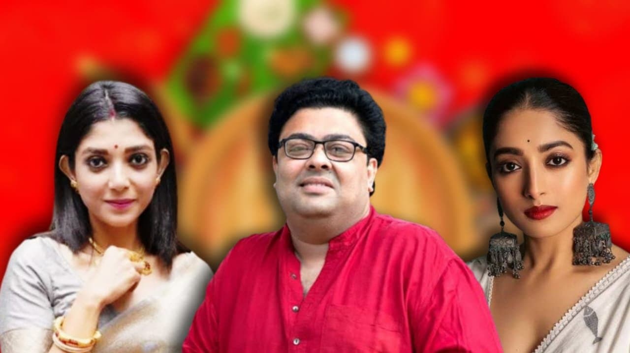 Ambarish Bhattacharya Devlina Kumar Ishaa Saha spoke about noboborso 