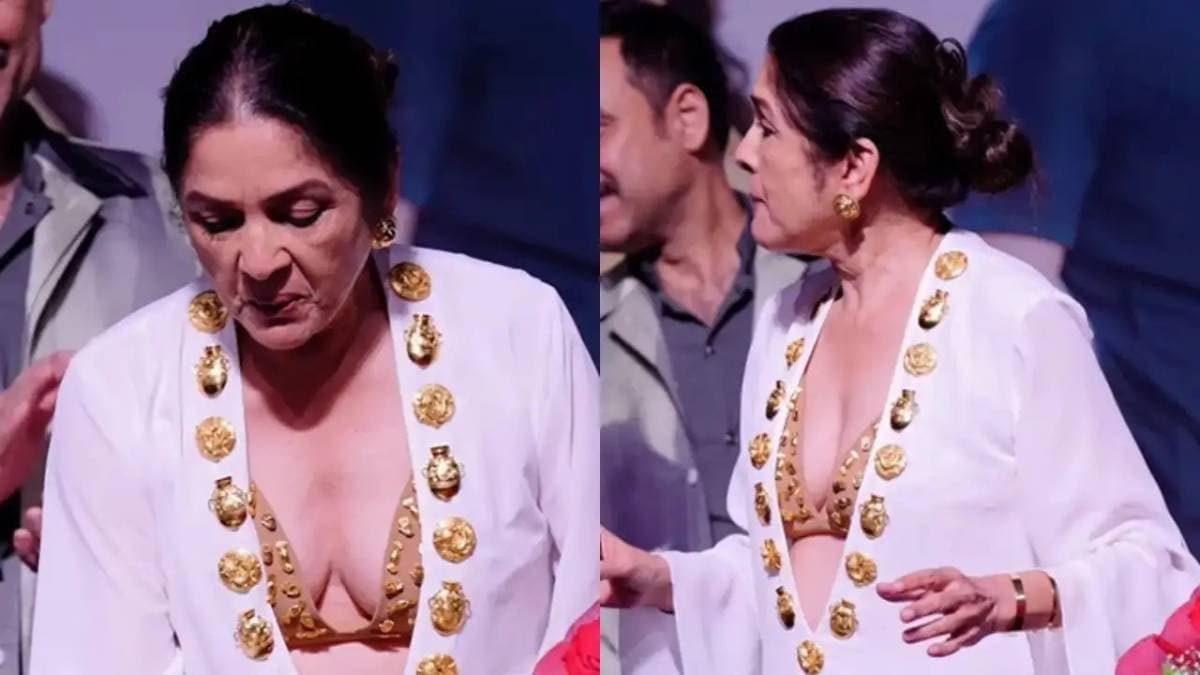 Neena Gupta Faces Trolling for her bold and revealing Outfit