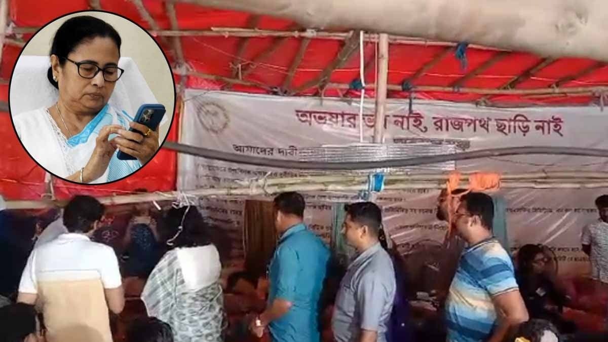 Junior Doctors Protest Calling for a meeting in Nabanna on Monday afternoon as Mamata requested to lift the hunger strike of the junior doctors 
