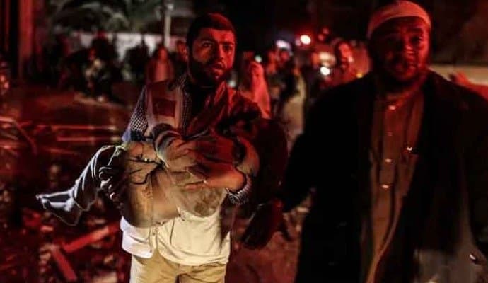 israel air strike at gaza, 100 dead