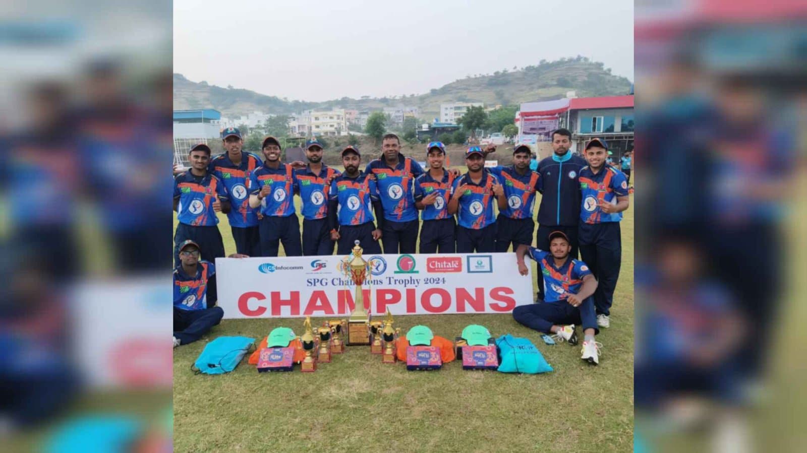West Bengal divyang cricket team wins spg trophy 2024 in Maharashtra triangular series spt 