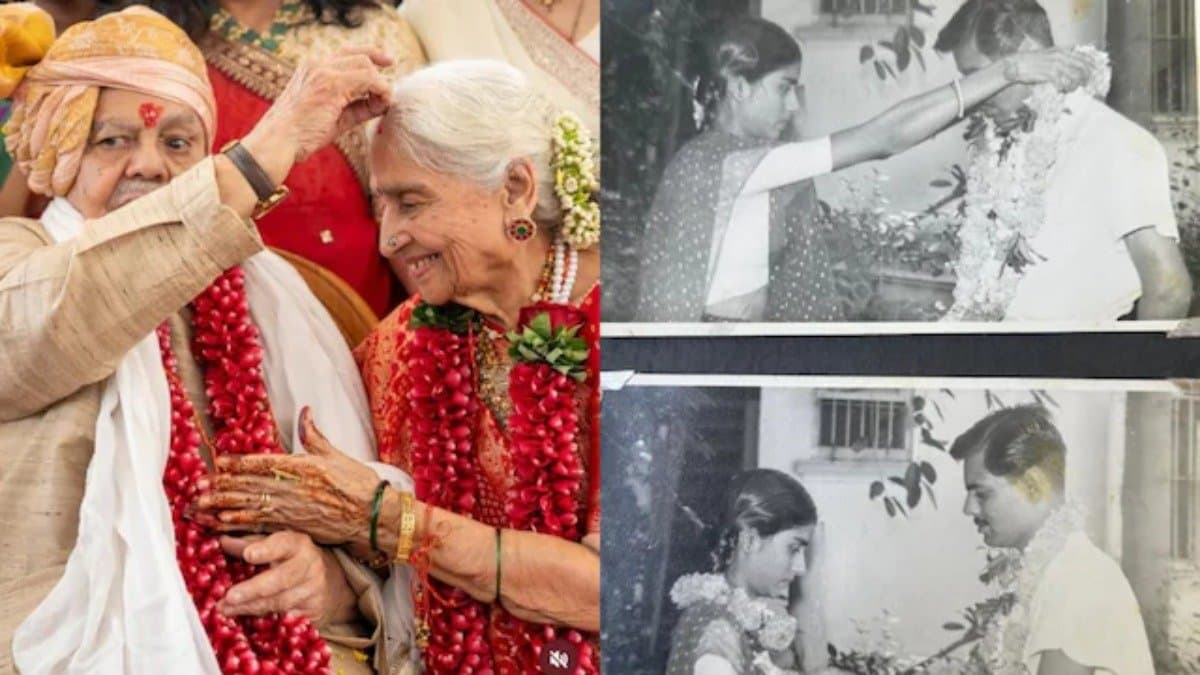 Couple ran away 64 years ago gets married again in Gujarat