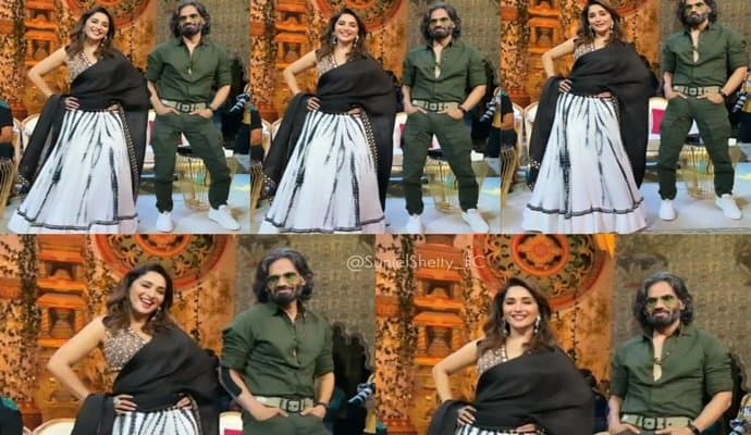 Madhuri Dixit regrets not working with Suniel Shetty