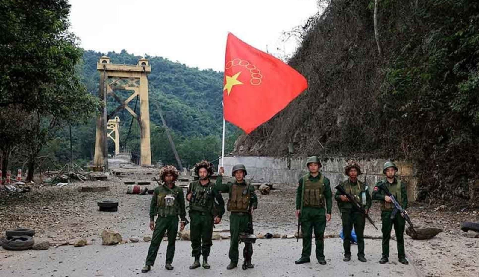 very tense situation in myanmar because of attack on army