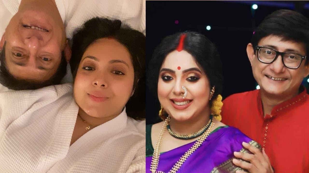 Sreemoyee chattoraj posts cozy pictures with kanchan mullick