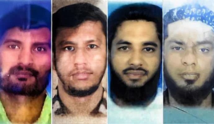 4 ISIS terrorists, natives of Sri Lanka, arrested