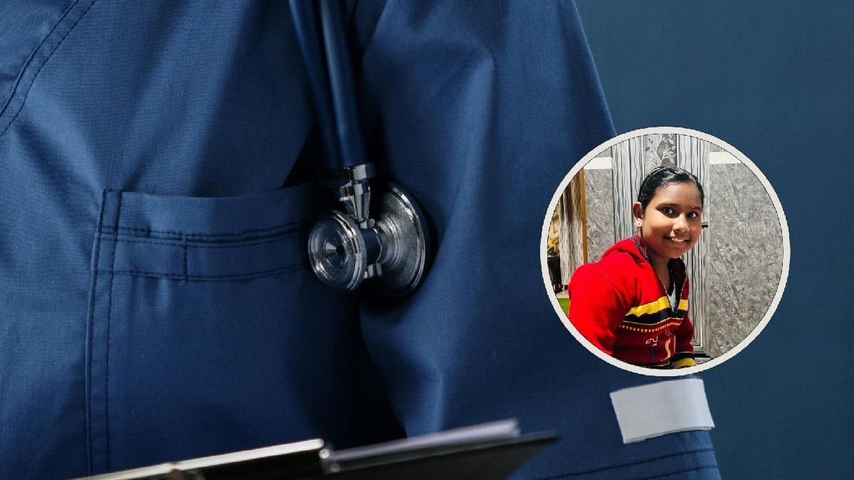 Exclusive: বাবা আবাসনের নিরাপত্তারক্ষী, বড় হয়ে ডাক্তার হতে চায় মেয়ে